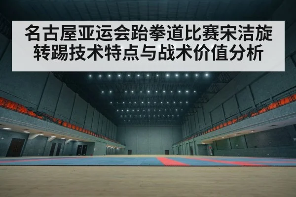 taekwondo competition arena